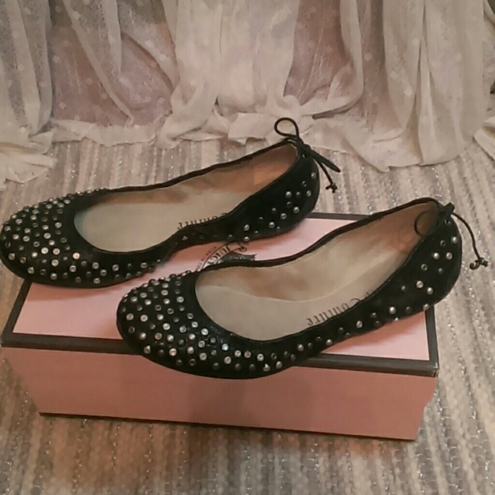 ⚪Juicy Couture Ballet Flats⚫